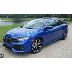 2017 HONDA CIVIC BLUE - LLT4785 - 203503